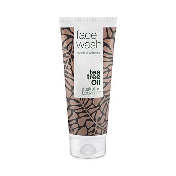Nettoyant pour le Visage Australian Bodycare Face Wash 100ml | Avec de lHuile dArbre à Thé pour les Taches, les Boutons e Crè...