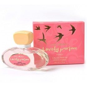 MADE WITH LOVE Eau de parfum pour femme 60 ml - Fabriqué en France - Produit de Grasse LOVELY PARFUM [Floral & Oriental] 