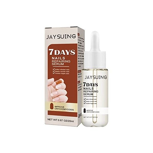 7 Days Nail Repair Essence - Liquide de réparation des ongles de type épaississant pour réparer et embellir les ongles