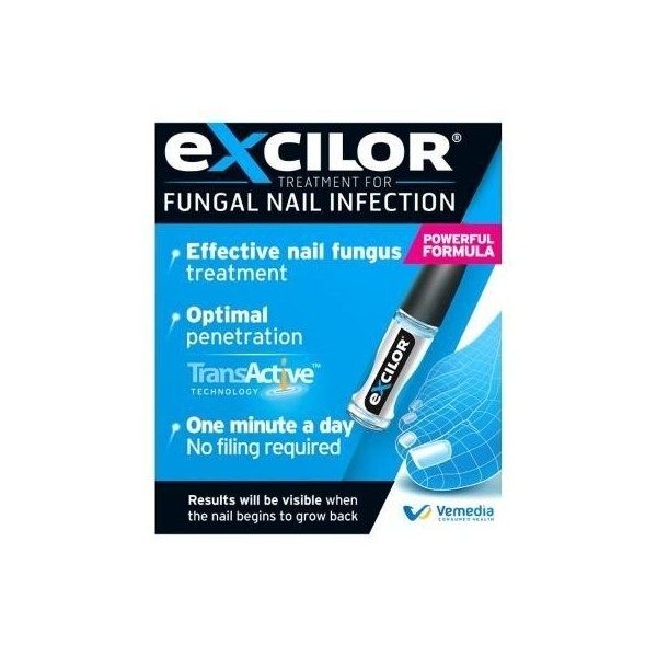 Traitement Excilor pour Fungal Nail Infection - 3,3 ml - Pack 2