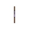 Maybelline New-York - Crayon à Sourcils - Express Brow Satin Duo Crayon et Poudre - Teinte : Medium Brown 02 