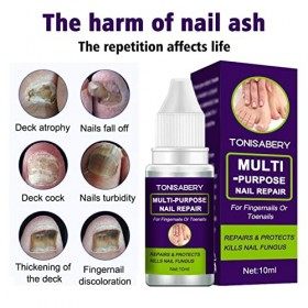 Caneem Huile de réparation pour ongles - Formule traiter et éliminer lessence de renouvellement des ongles - 10 ml dhuile d