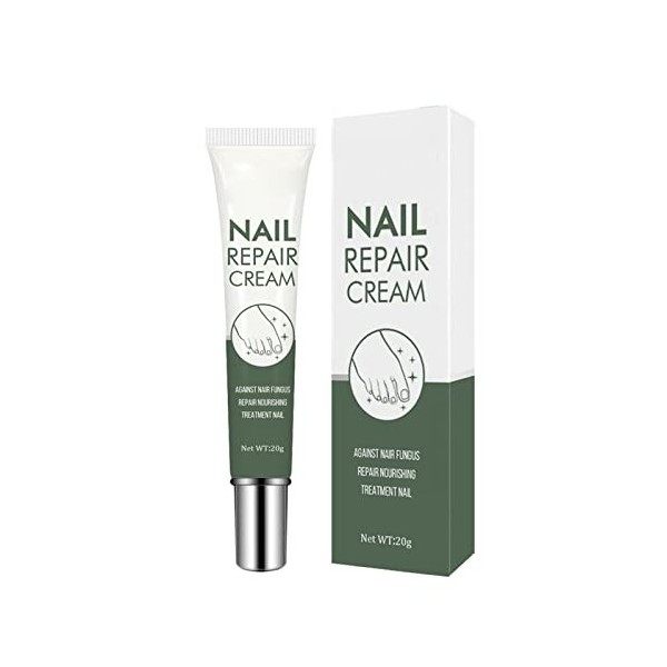 KENANLAN Crème Réparatrice pour les Ongles, Crème Hydratante Professionnelle de Traitement de Lonychomycose des Ongles pour 