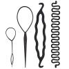 Outil de tressage de cheveux, 3Types Mode Conception de cheveux Outils de coiffure Accessoires de cheveux de bricolage Access