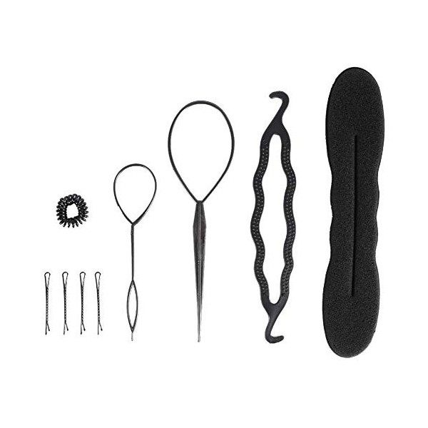 Outil de tressage de cheveux, 3Types Mode Conception de cheveux Outils de coiffure Accessoires de cheveux de bricolage Access