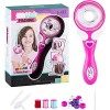 Hair Bedazzler Kit avec 180 pierres précieuses pour cheveux, machine à pierres brillantes, tampon à cheveux, pour filles et e