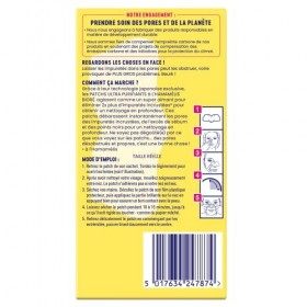 BIORÉ 6 Patchs Ultra Purifiants à lHamamélis Crème Jour et Nuit