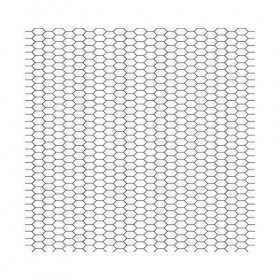 Voilette Mis en Plis Tulle