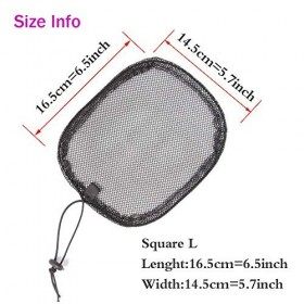 FSONA 6 Pièces Base De Queue De Cheval Filet De Tissage Casquettes Pour Faire Des Cheveux Chignon Extensible Cordon De Queue 