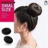 petits pains Shaper Coiffure kit daccessoires avec 5 bandes et 20 épingles à chignon, Donut Bague style Chignon Bun Maker po