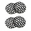 4pcs femmes en nylon Chignon Couverture Snoods Net cheveux pour les Ballet de danse de patinage