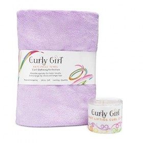 Curly Girl - Serviette en microfibre et racine levage double griffe