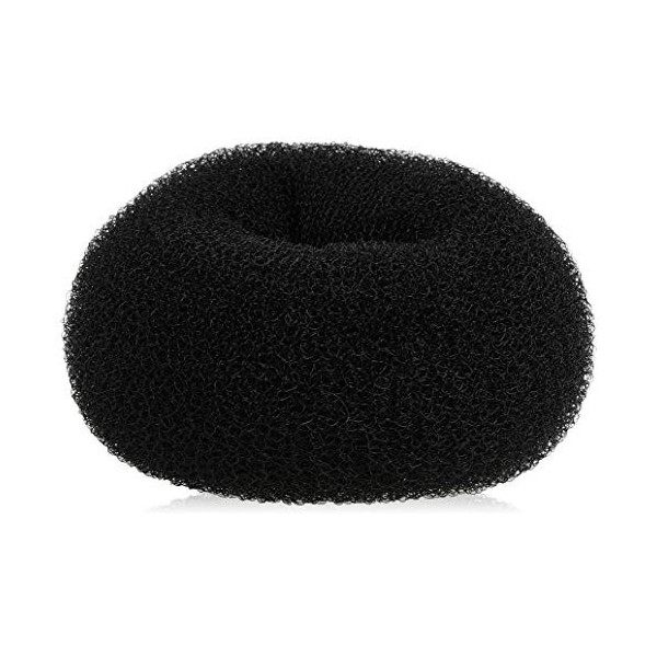 JYtop 1 donut à chignon de taille XL - Noir