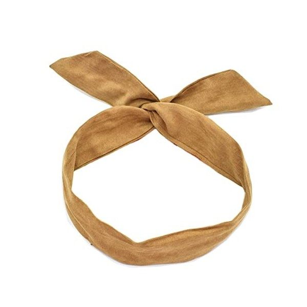 Anawakia Serre-tête vintage avec nœud pour cheveux, Bandeau Fil de Fer, Bandeaux Cheveux Femme Couleur Fil Flexible Headbands