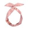 Anawakia Serre-tête vintage avec nœud pour cheveux, Bandeau Fil de Fer, Bandeaux Cheveux Femme Couleur Fil Flexible Headbands