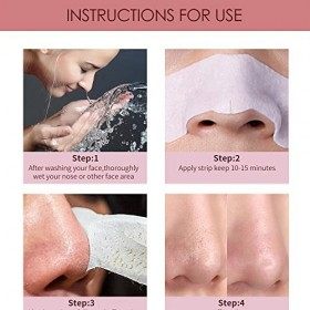 Lot de 10 bandes nettoyantes en profondeur et hydratantes pour enlever les points noirs, bandes nasales Crème Jour et Nuit