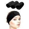 Queta 3PCS Bandeau Maquillage Cheveux Lavable Bandeau Serre-Tête Scratch Blanc Pour Spa Yoga Sport Se Maquiller Soins du Visa