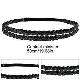 ARHZ Headband cheveux femme Bandeau Cheveux Femme Noir Bandeau Fin Taille unique - Headband Mariage Vintage - Look original B