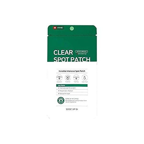 [Some By Mi] Clear Spot Patch Lot de 18 patchs transparents 10 mm x 9 ea + 12 mm x 9 ea