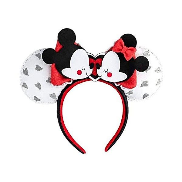 Loungefly Serre-Tête Disney Mickey and Minnie Mouse Love, 1 Unité