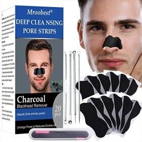 Patch Point Noir, Patch point Noir Nez, Patchs Anti points Noirs,Patchs Anti-Points Noirs Pour Hommes, Charbon de Bambou Nett
