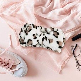 The Vintage Cosmetic Company Peggy Make-up Vintage Headband Hold Back Hair Soft and Comfy Leopard Print