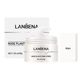 | Pour les bandes de pores Lanbenas Nose Plants | Blackhead Remover Peel Off, Face Bandes nasales, Deep Pore Blackhead Remove