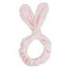 The Vintage Cosmetic Company Baby Bunny Twist Make-up Headband Super-Soft Fabric Pink Polka Dot Design