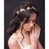 Unicra vigne cheveux mariage fleur accessoire cheveux pour femmes et filles Or Rose 