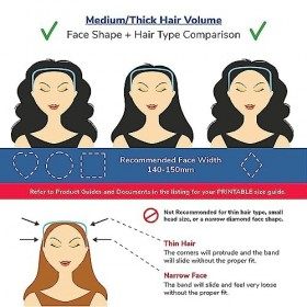 Bandeaux pour cheveux bouclés, cheveux épais et bouclés, grand serre-tête, bandeau invisible en plastique pour cheveux, outil