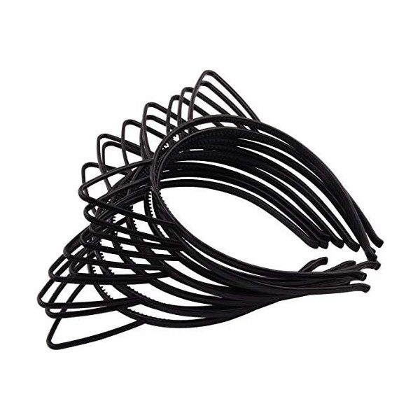 Candygirl 10 Pièces Serre Tete Chat Fille avec Dents Serre-tête d’Oreilles de Chat Femme Multicolore en Plastique Bandeaux En...