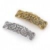 2 Pièces barrettes cheveux femme Rectangle Pince à Cheveux Barrettes Clip Français Automatique barrette cheveux Ecailles De T