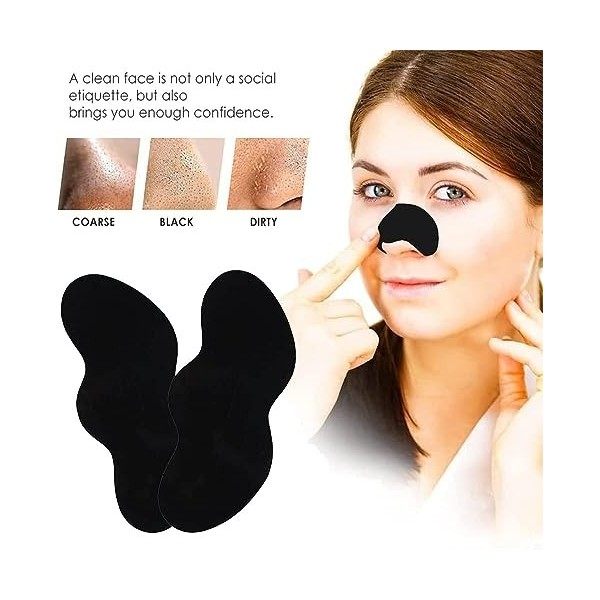 Patch Nez Noir,Patchs Anti-Points Noirs,Patchs Anti-Points Noirs Pour Le Nez,Bandes De Pores Des Points Noirs,Bandes Nasales 