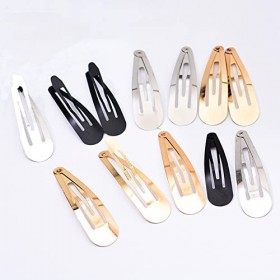 30 Pièces Barrette, Grandes Pinces À Cheveux Snap en Métal, Barrettes à Cheveux Antidérapantes, Convient aux Cheveux Longs Et