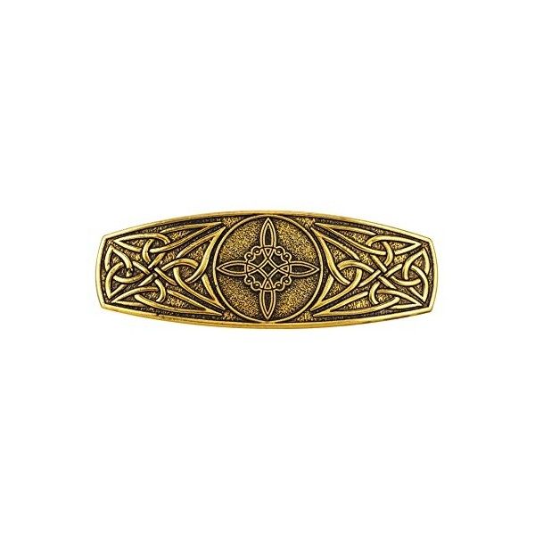 Dreamtimes Barrette de cheveux pour femme grand noeud de sorcière en métal fait à la main épingle à cheveux pour sorcière fra