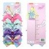 ZEACCT 12 Pièces Barrettes à Cheveux pour Filles, Cheveux Arcs Pinces Crocodile, Cheveux Fille Licorne Arc-en-Ciel Arcs De Ch