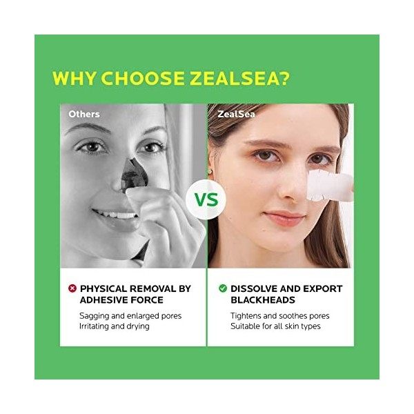 2in1 Patch Point Noir Nez, 5 Patchs Anti Points Noirs + 5 Masque Minimiseur de Pore - Anti Impuretés Patchs Sets pour Tous Ty...