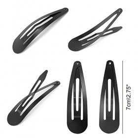 Boobeen 30 pièces pinces à cheveux - pinces à cheveux en métal pour filles épingles à cheveux antidérapantes simplicité acces