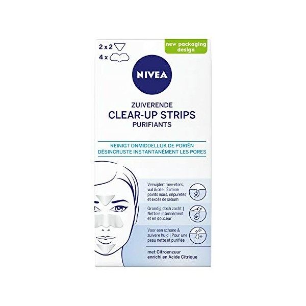 Nivea Clear Up Bandes 50 g Crème Jour et Nuit