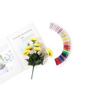 Cinaci Lot de 60 pinces à cheveux crocodile en ruban gros-grain entièrement doublées - 5 cm 30 paires 