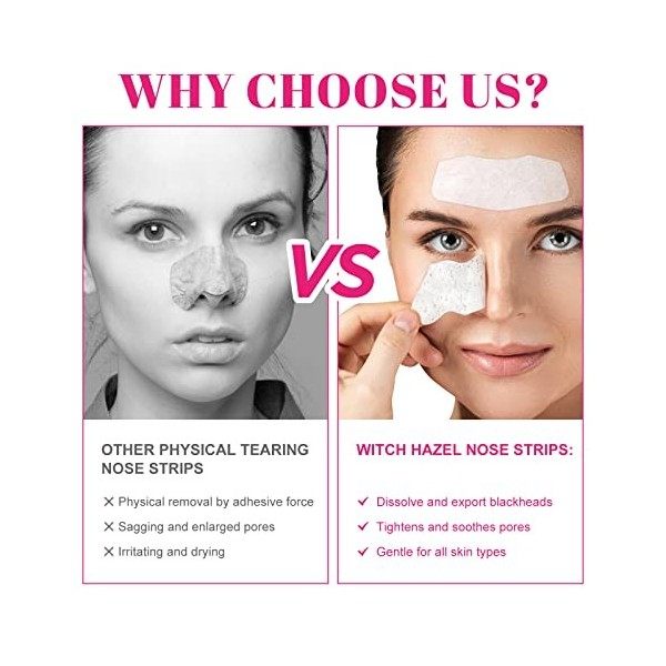 Lot de 90 bandes nasales en T pour points noirs, élimination des points noirs, nettoyage en profondeur pour homme et femme Cr...