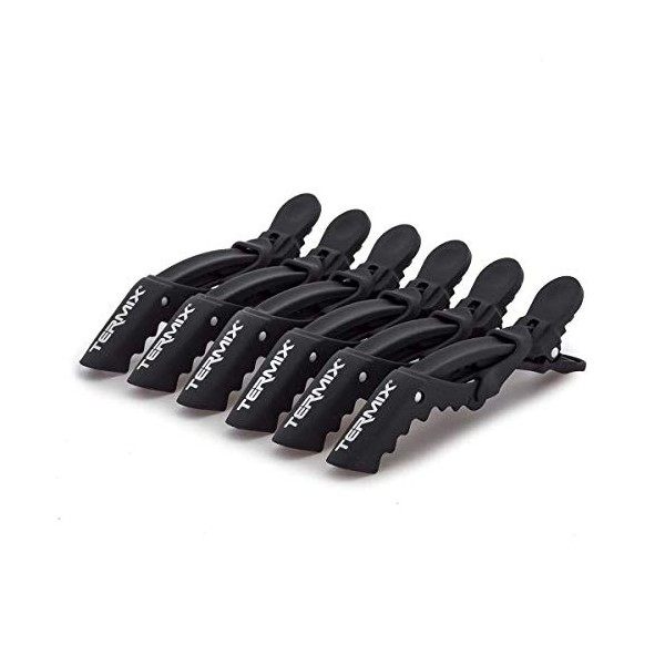 Termix Pinces noires clips 6U , bright tweezers