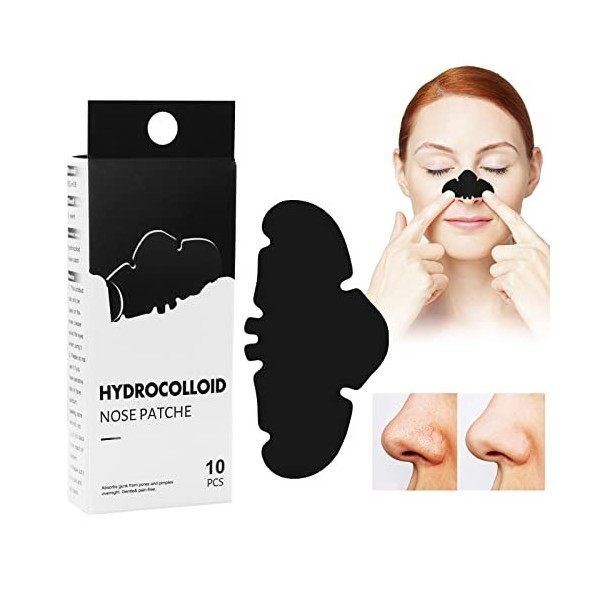RESHUBO Patch Point Noir, Patchs Anti-points Noirs pour le Nez, Patchs Anti Point Noirs, Nettoyage en Profondeur Patch Nez Po...