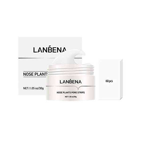 LANBENA Masque et patchs extracteurs de points noirs 30 g : :  Beauté et Parfum