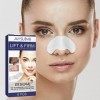 Pore ​​Strips Nez - Lot de 6 bandelettes nettoyantes pour le nez - Minimiseur de pores profonds, désobstruction instantanée d