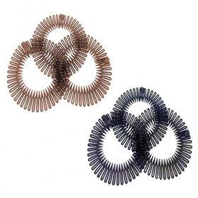 Full Circle Peigne,Peigne Circulaire En Plastique,Plein Circulaire Stretch Peigne,Peigne à Cheveux Extensible,Extensible Chev