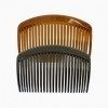 2 Pièces Peignes Côté, Français Pince à Peignes Latéraux Peigne à Cheveux, 23 Dents Plastique Peigne, pour Accessoires de Che