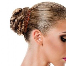 4 Pièces Peignes Côté, Français Pince à Peignes Latéraux Peigne à Cheveux, 23 Dents Plastique Peigne, pour Accessoires de Che