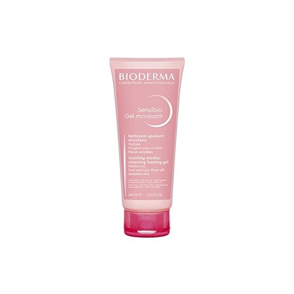 Bioderma Sensibio Gel moussant Gel nettoyant 100 ml Crème Jour et Nuit