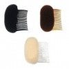 DULSPUE Pince a Cheveux Pelucheuse,Femme Cheveux Volume Coussin en Mousse,Fluffy Stick Styling Hair Pad Pince à cheveux Inser